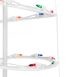 4ft Lighted Spiral Christmas Tree With Star Tree Topper, Multi Lights -Noel Twinkle Shop ys massstand s m203 96515.1667576308